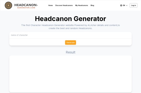 Headcanon Generator