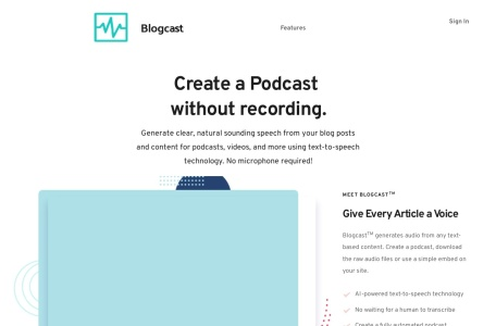 Blogcast™