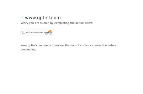 GPTinf