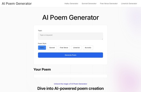 AI Poem Generator
