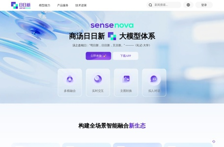 商汤日日新 api
