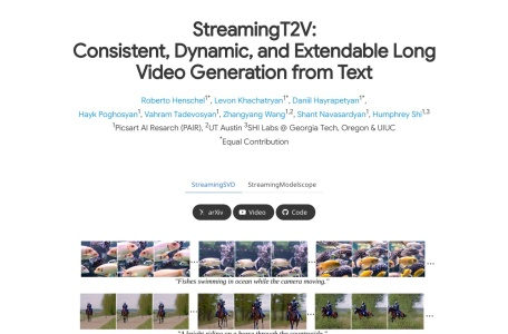 StreamingT2V