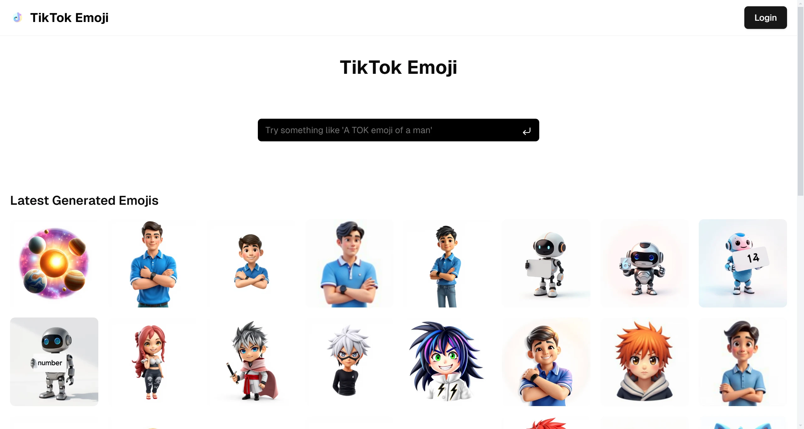 TikTok Emoji Generator