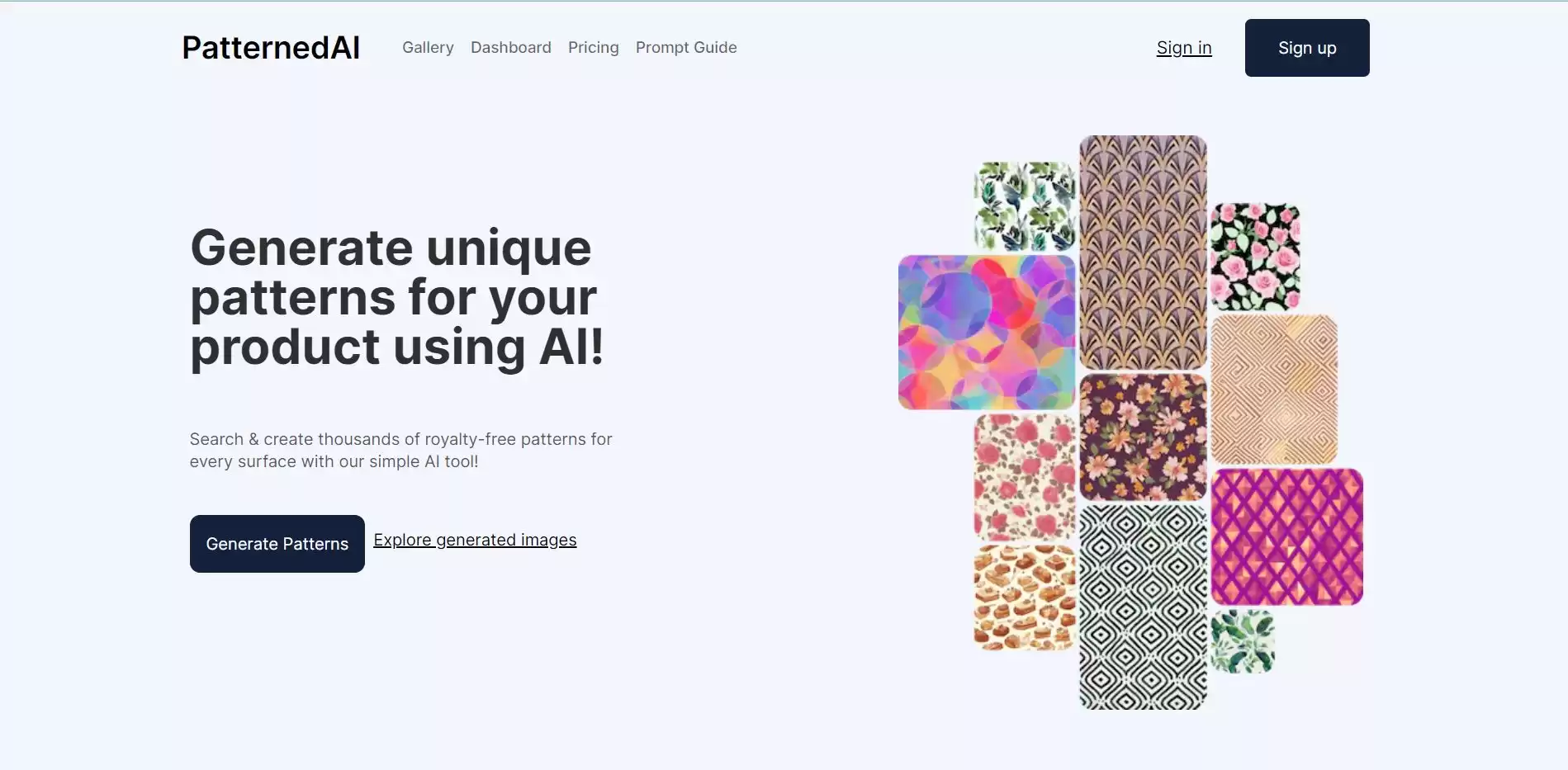 Patterned AI