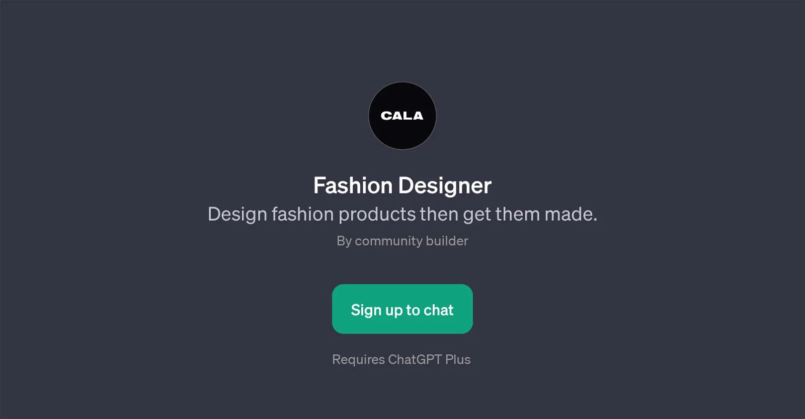 Fashion Designer GPT