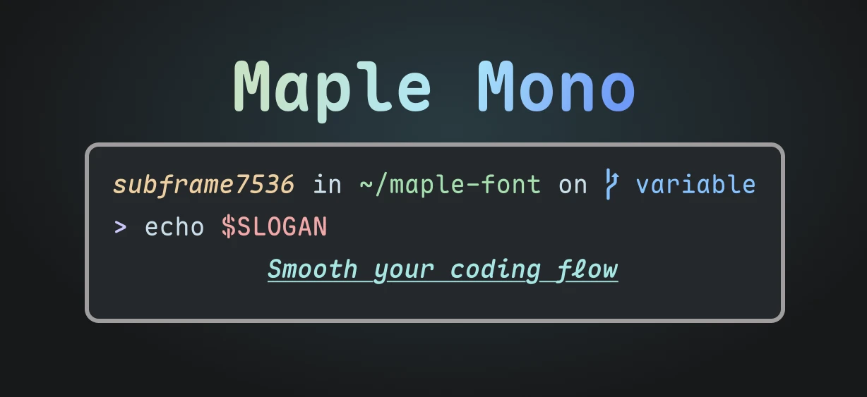 Maple Mono