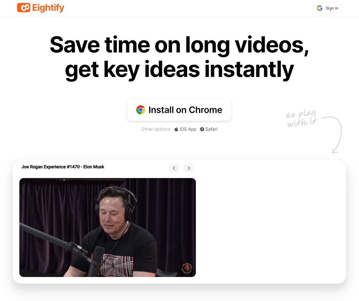 Eightify AI