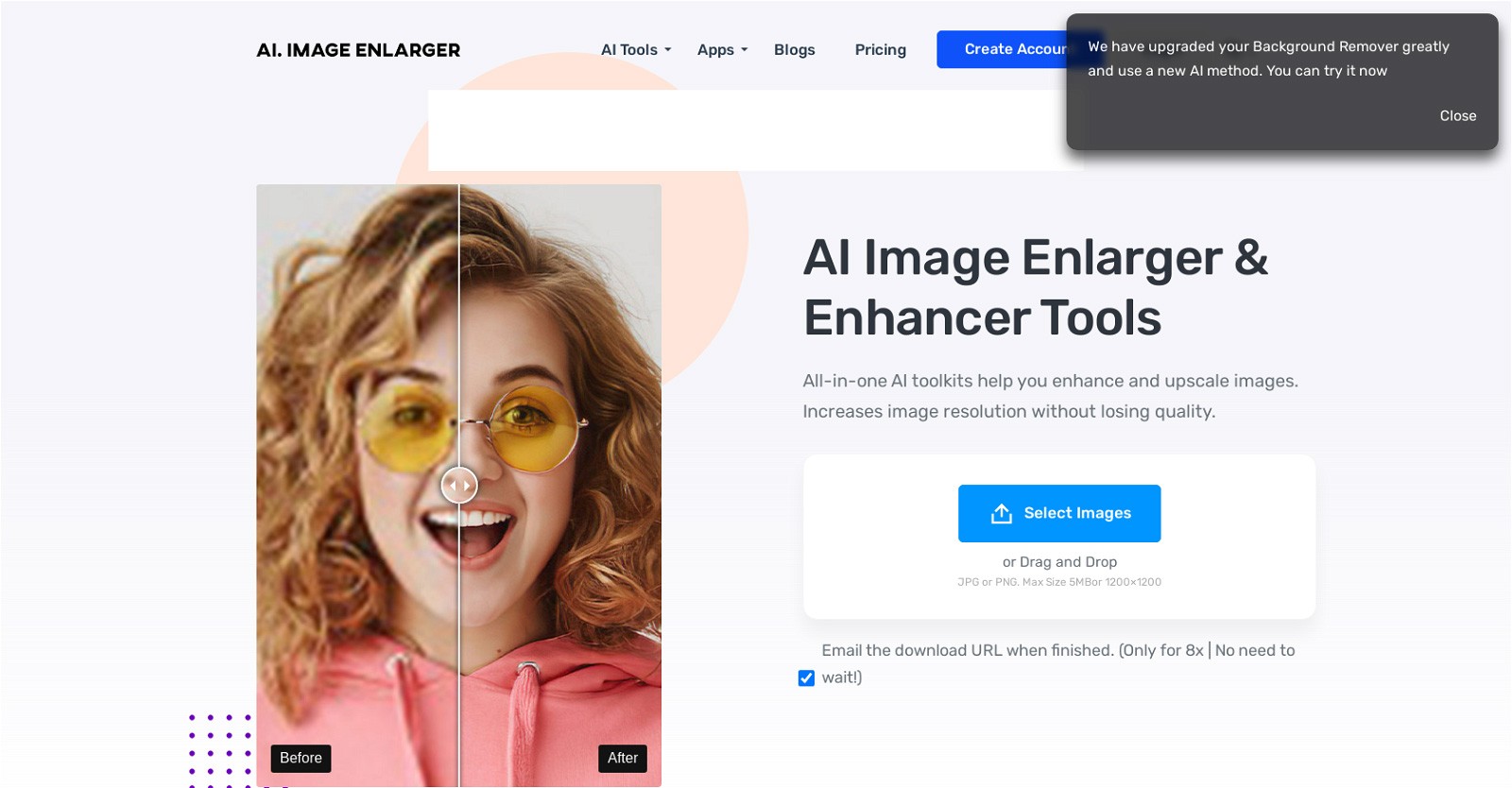 AI. Image Enlarger