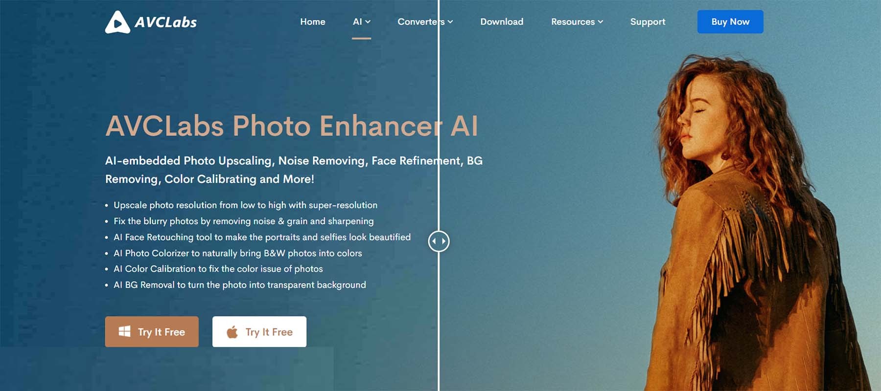 AVCLabs Photo Enhancer AI
