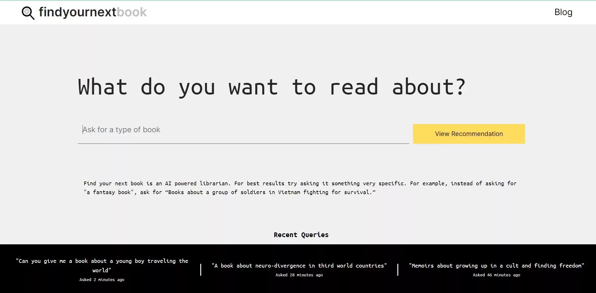Find Your Next Book