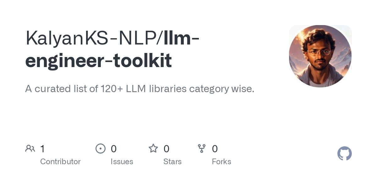LLM Engineer Toolkit
