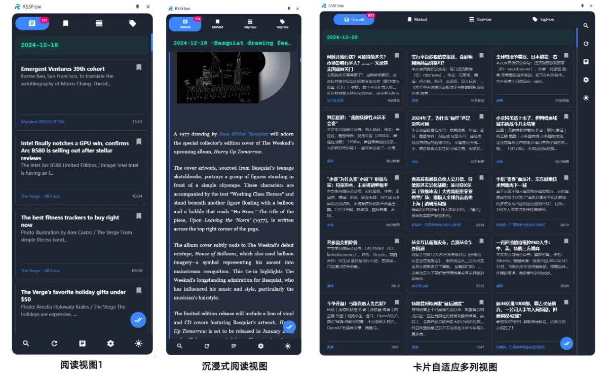 RSSFlow Reader